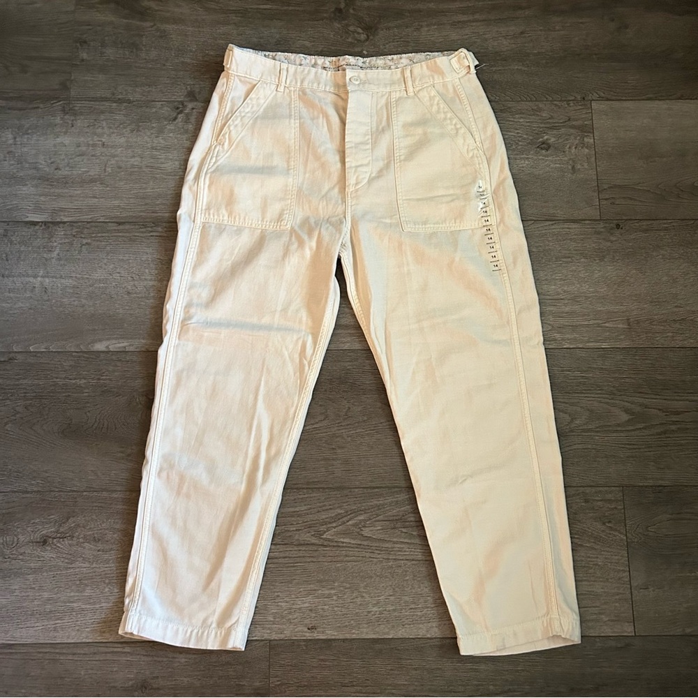 NWOT Women’s American Eagle High Waisted Khaki Chino Pants Size 14